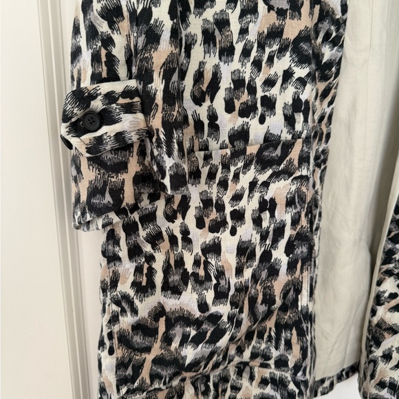 Chloe Leopard Print Trench Coat - Picture 7 of 9